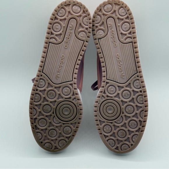 Adidas Forum Low Pink Suede Womens Sneakers Size 10 - Picture 8 of 17